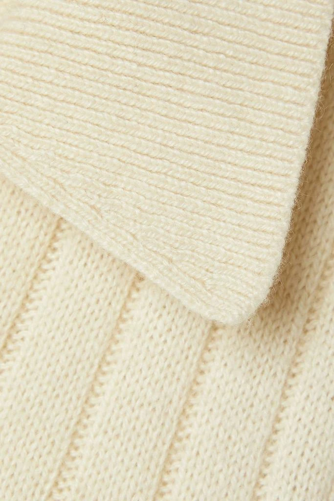 Khaite Hans ribbed cashmere maxi dress 4