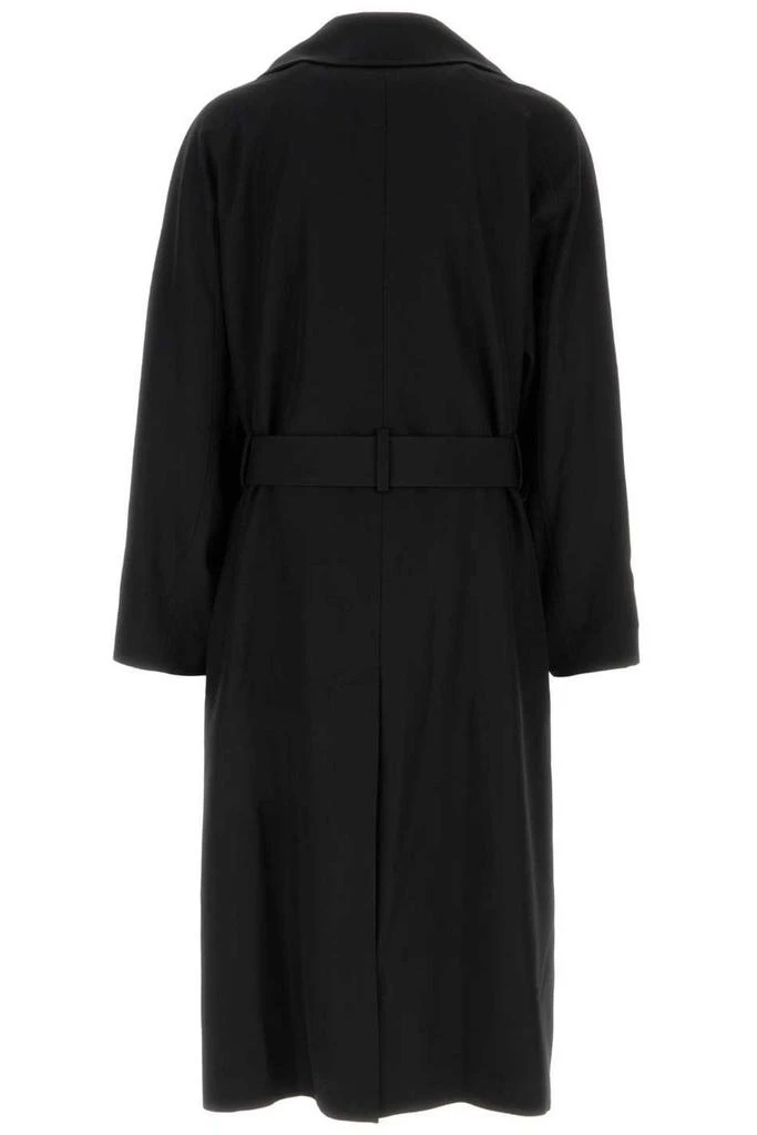 Yves Saint Laurent Saint Laurent Double-Breasted Belted Long Coat 2