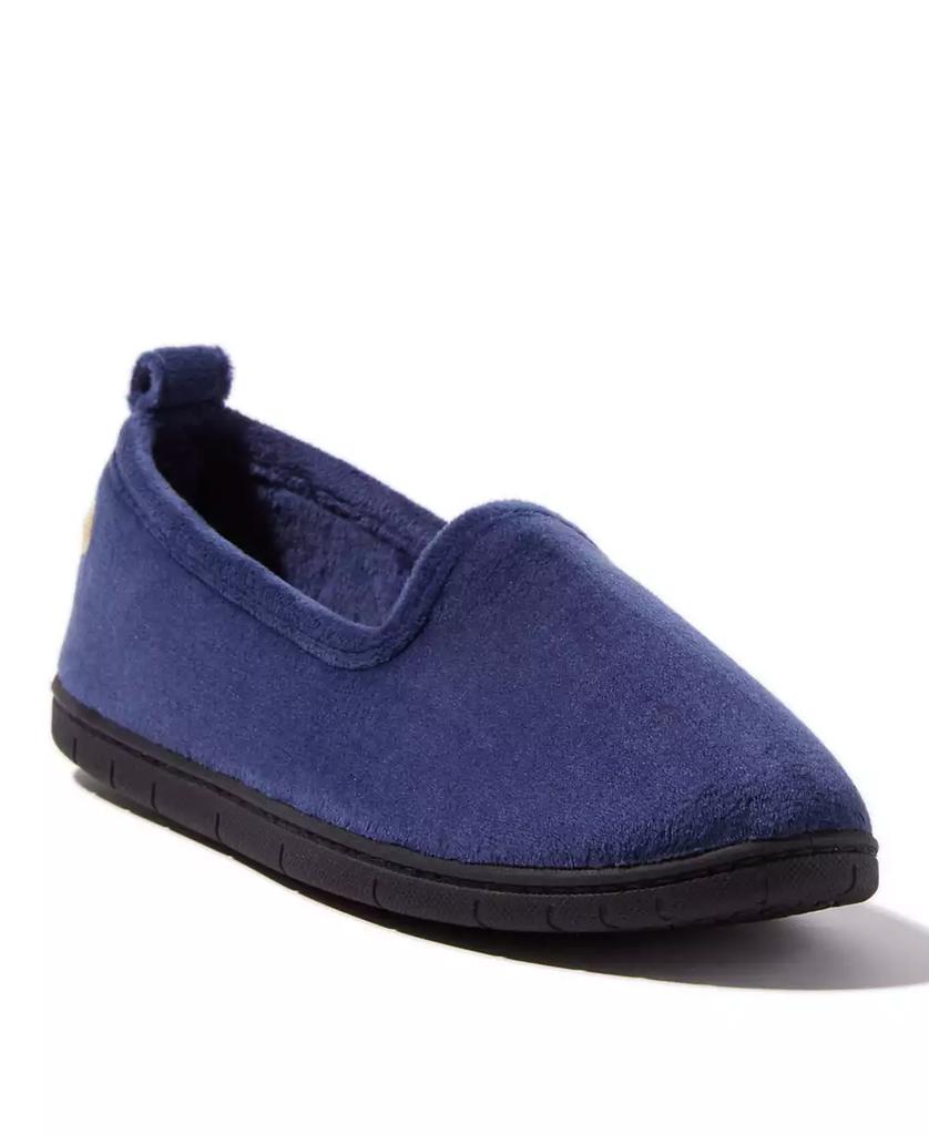 Dear Foams Women's Rachel Velour Closed Back Loafer