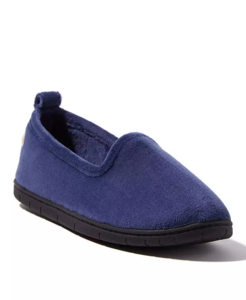 Dear Foams Women's Rachel Velour Closed Back Loafer 1