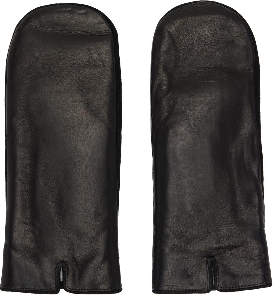 Handsome Stockholm Black Essentials Mittens