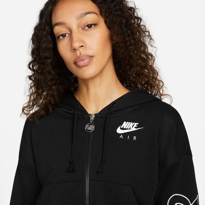 NIKE Women's Nike Sportswear Air Fleece Full-Zip Hoodie 4