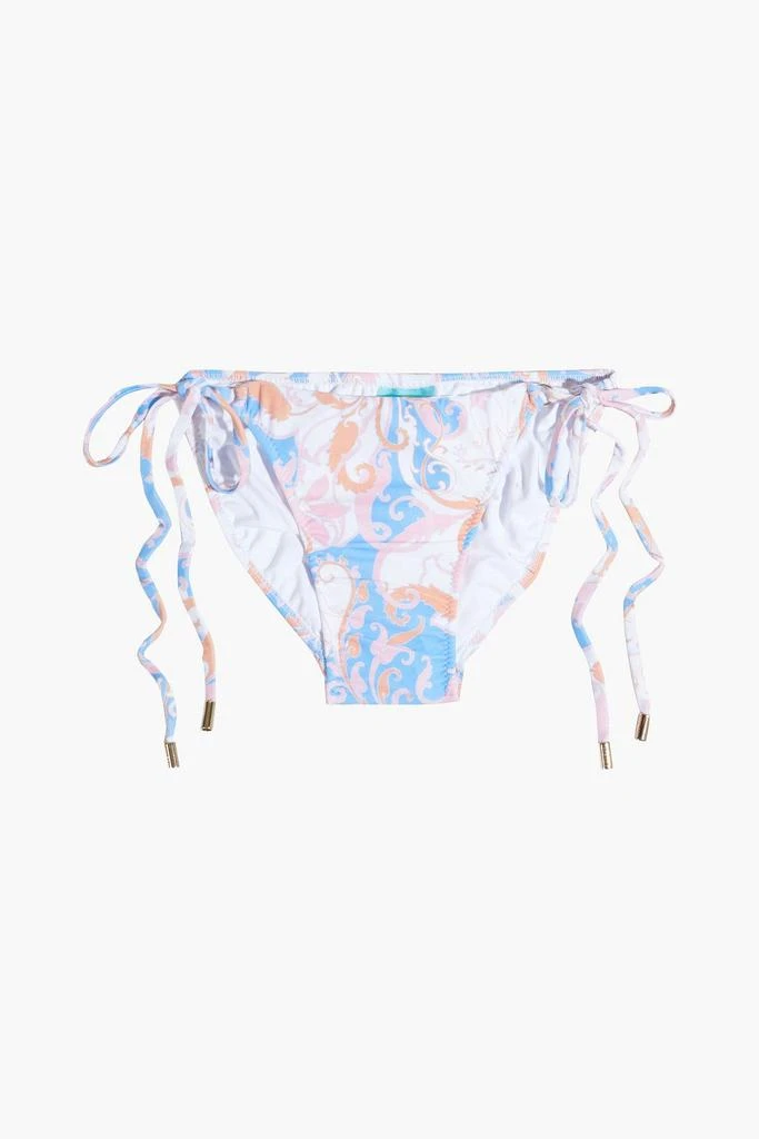 MELISSA ODABASH Porto printed low-rise bikini briefs 1