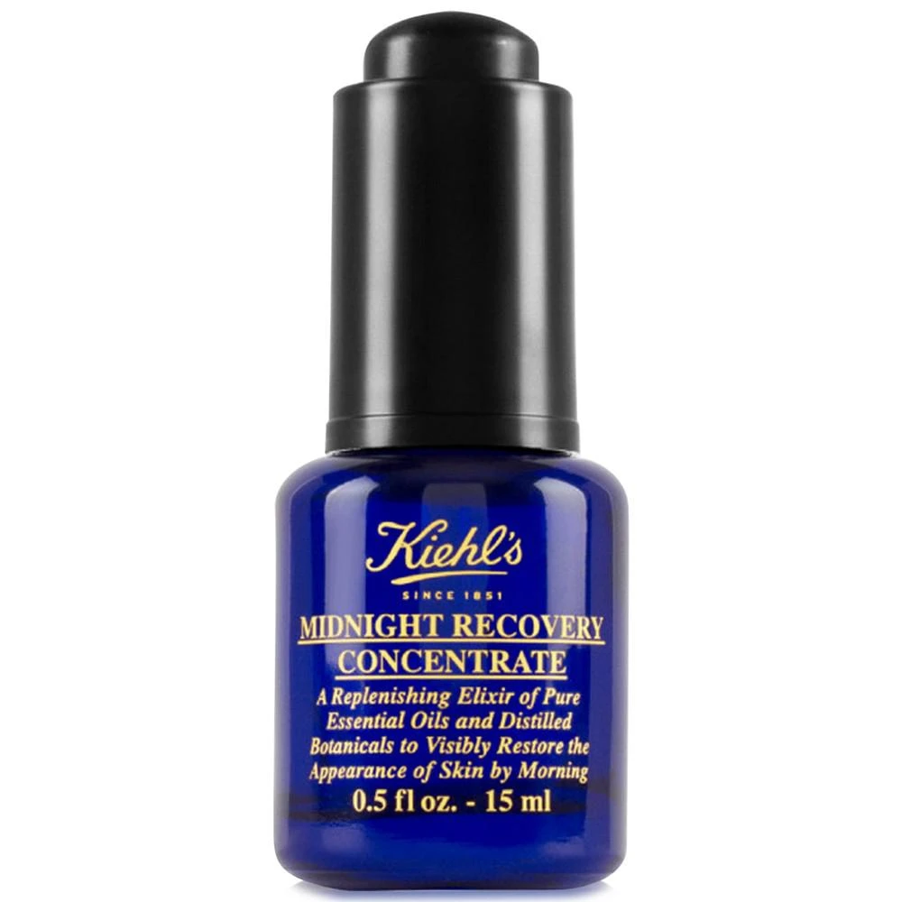 Kiehl's Since 1851 Midnight Recovery Concentrate Moisturizing Face Oil, 0.5-oz. 1