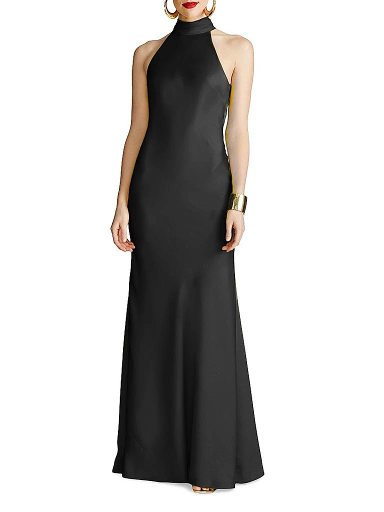 HALSTON Speranza Satin Gown 2
