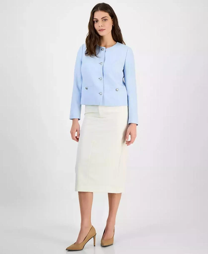 Bar III Women's Tweed Jacket, Exclusively at Macy's 2