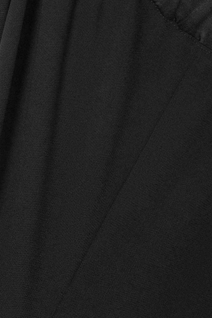 Tom Ford Silk satin-trimmed georgette shorts 4