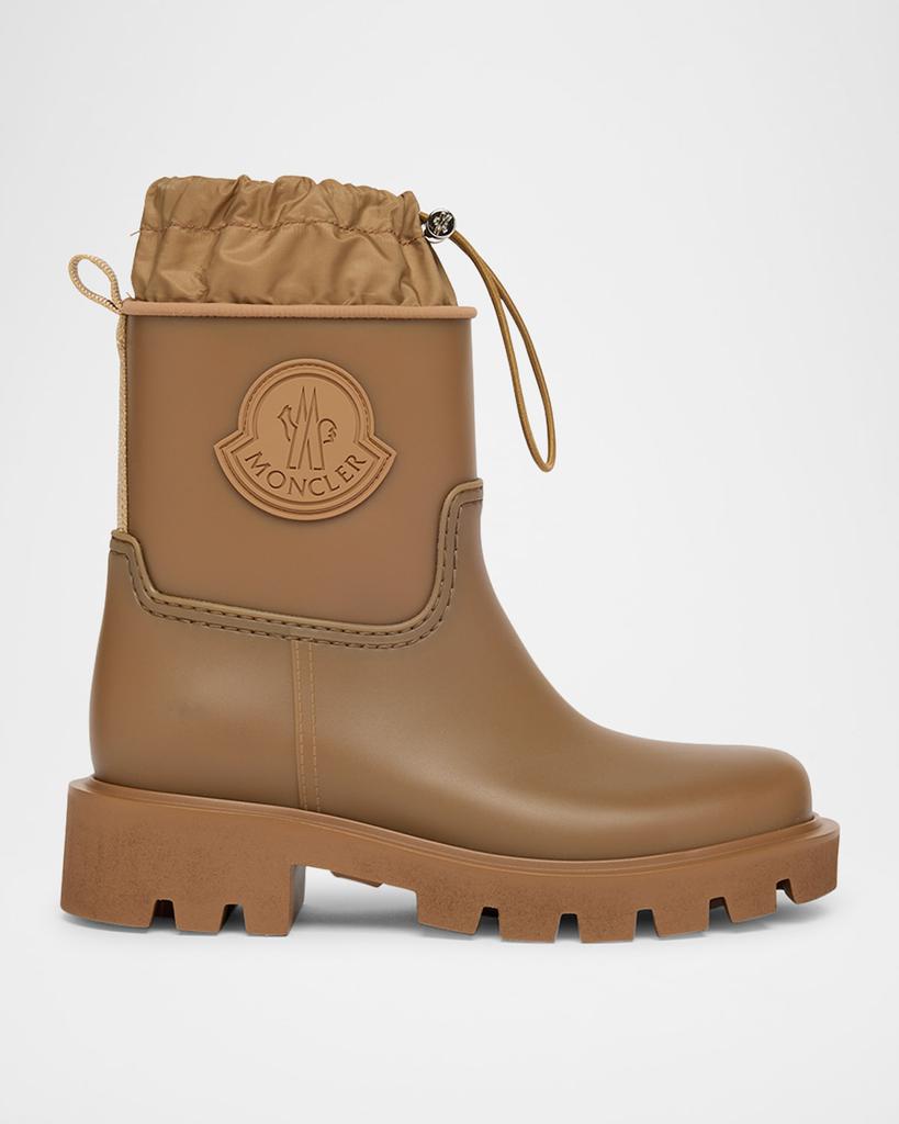 【関税&送料込】Moncler Kickstream High Rubber Rainboots Moncler Black Kickstream High Rain Boots Moncler