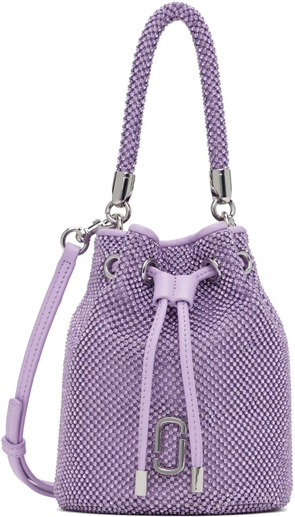 Marc Jacobs Purple 'The Rhinestone Mini Bucket' Bag 1