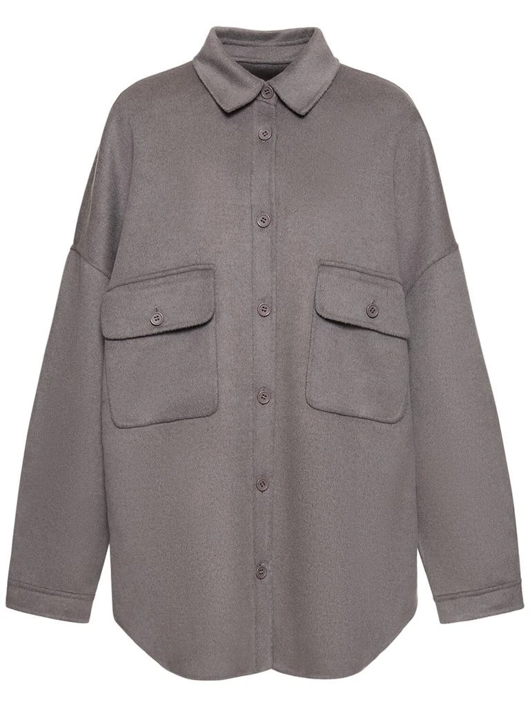 THE FRANKIE SHOP Dallas Wool Overshirt 1