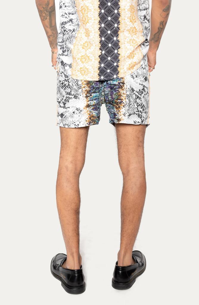 Raga Paint Print Pull-On Shorts
