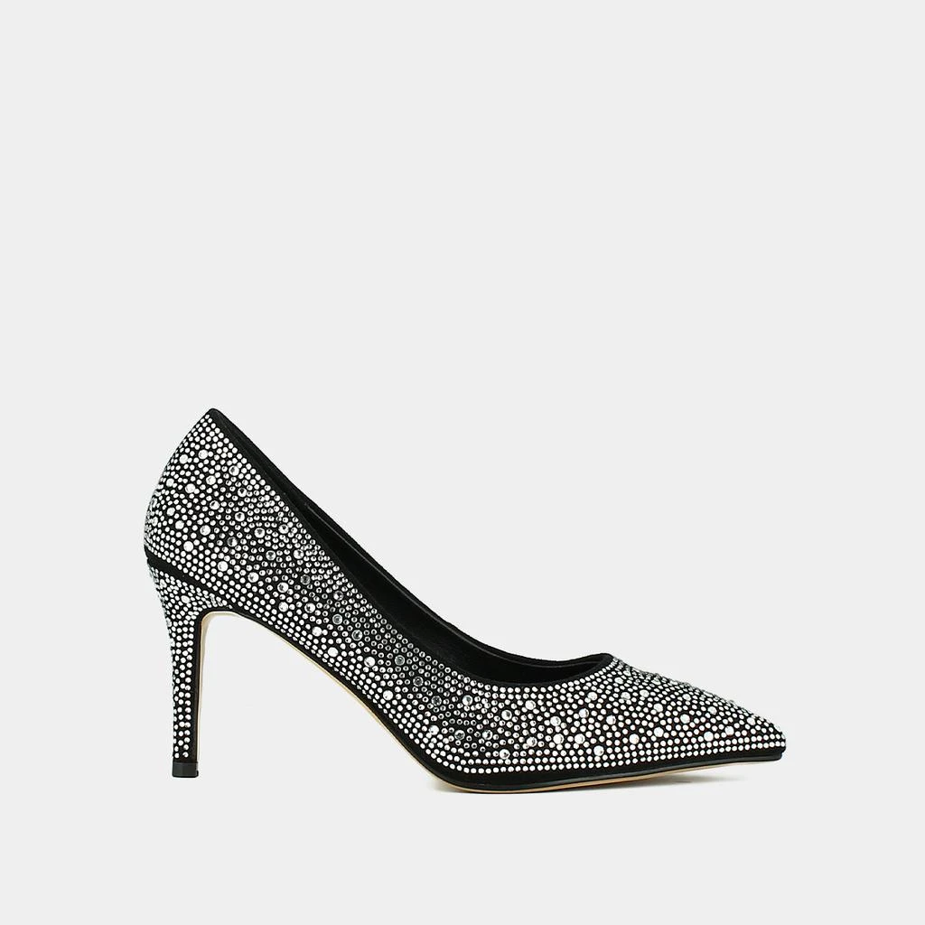 JONAK Jonak - Escarpins Minuit Strass  -  Noir Argent 2