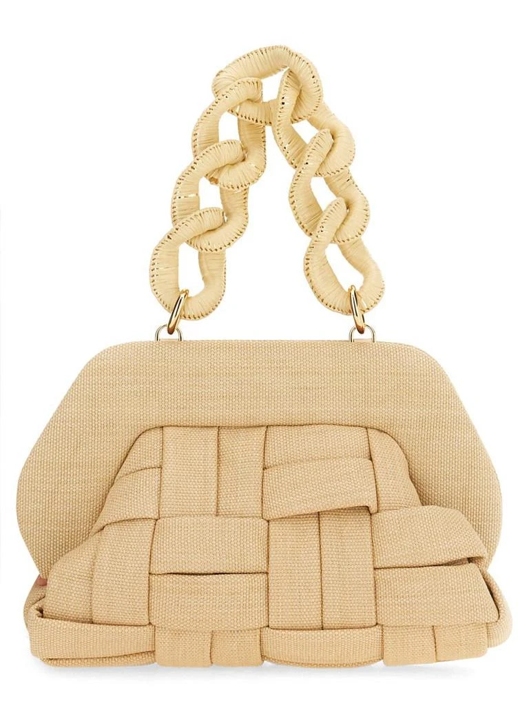 Themoirè Themoirè "Tia Weaved Straw" Bag 4