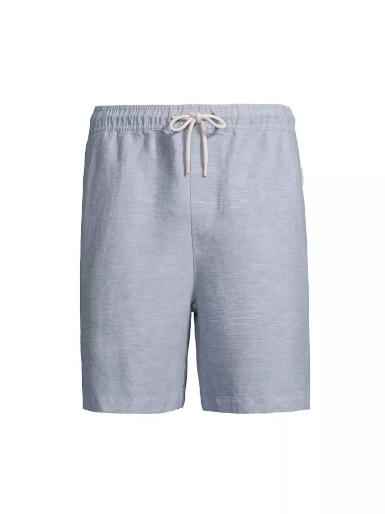 Onia Air Linen-Blend Drawstring Shorts 1