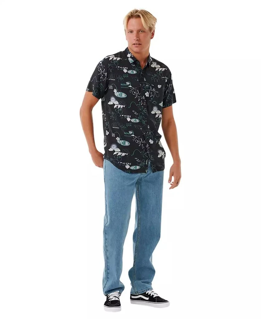 Rip Curl Men's Fun Times Short Sleeve Shirt 4