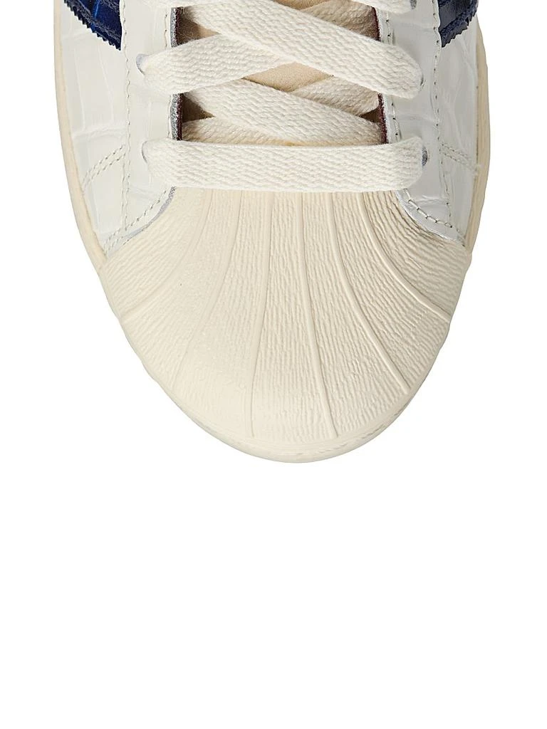 Adidas Unisex adidas x Wales Bonner Superstar Crocodile-Embossed Leather Sneakers 5