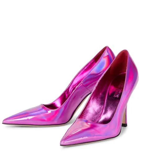 Paris Texas Mama holographic pumps 5