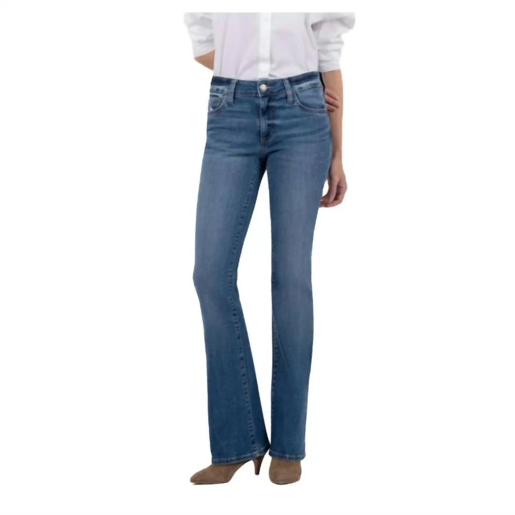 KUT from the Kloth Kut From The Kloth - Natalie High Rise Fab Ab Bootcut Jeans 1