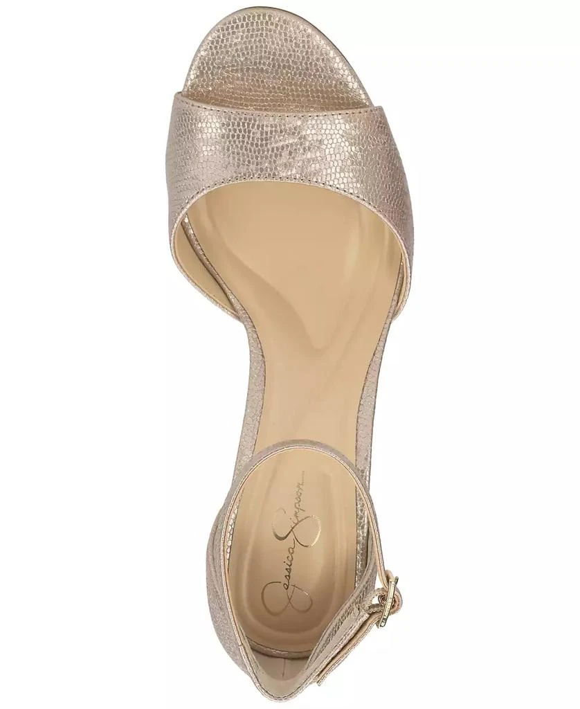 Jessica Simpson Women's Luxcilla Block-Heel Dress Sandals 4