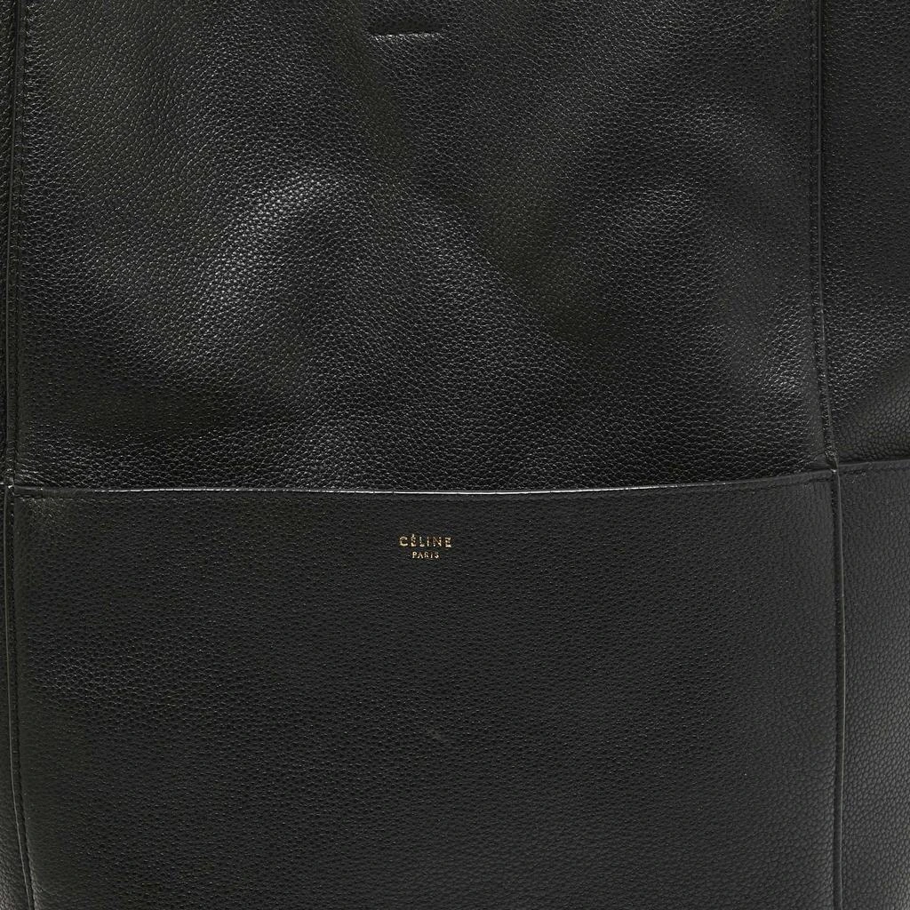 Celine Celine Black Leather Sangle Bucket Bag 5