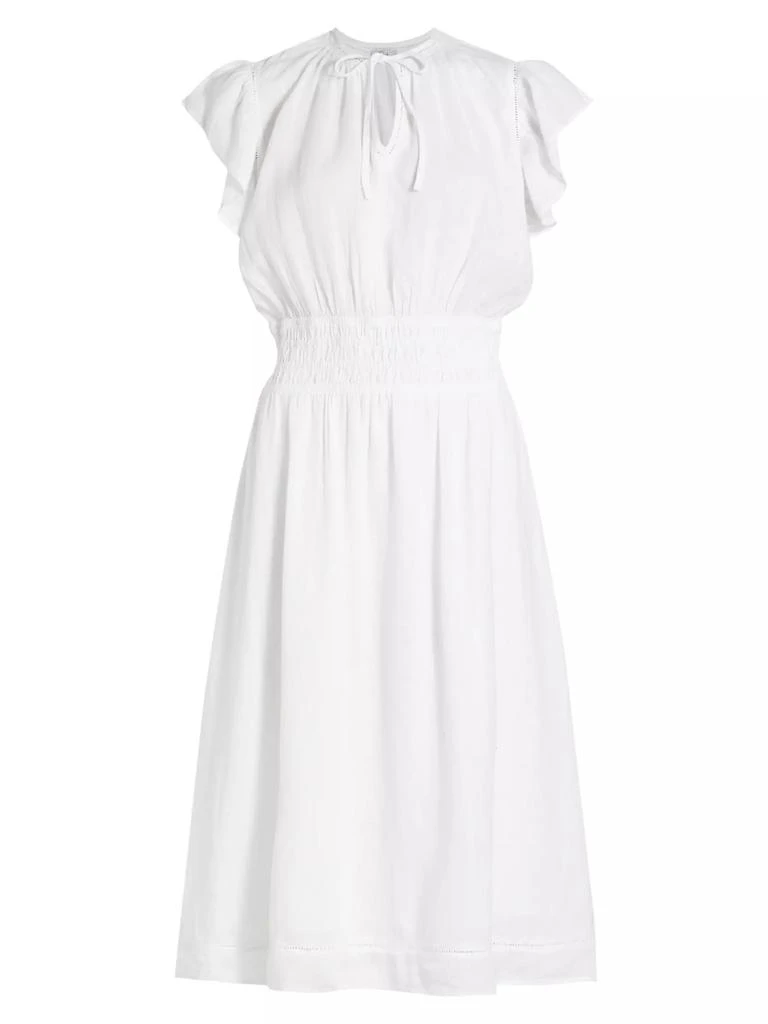 Rails Iona Linen-Blend Midi-Dress 1