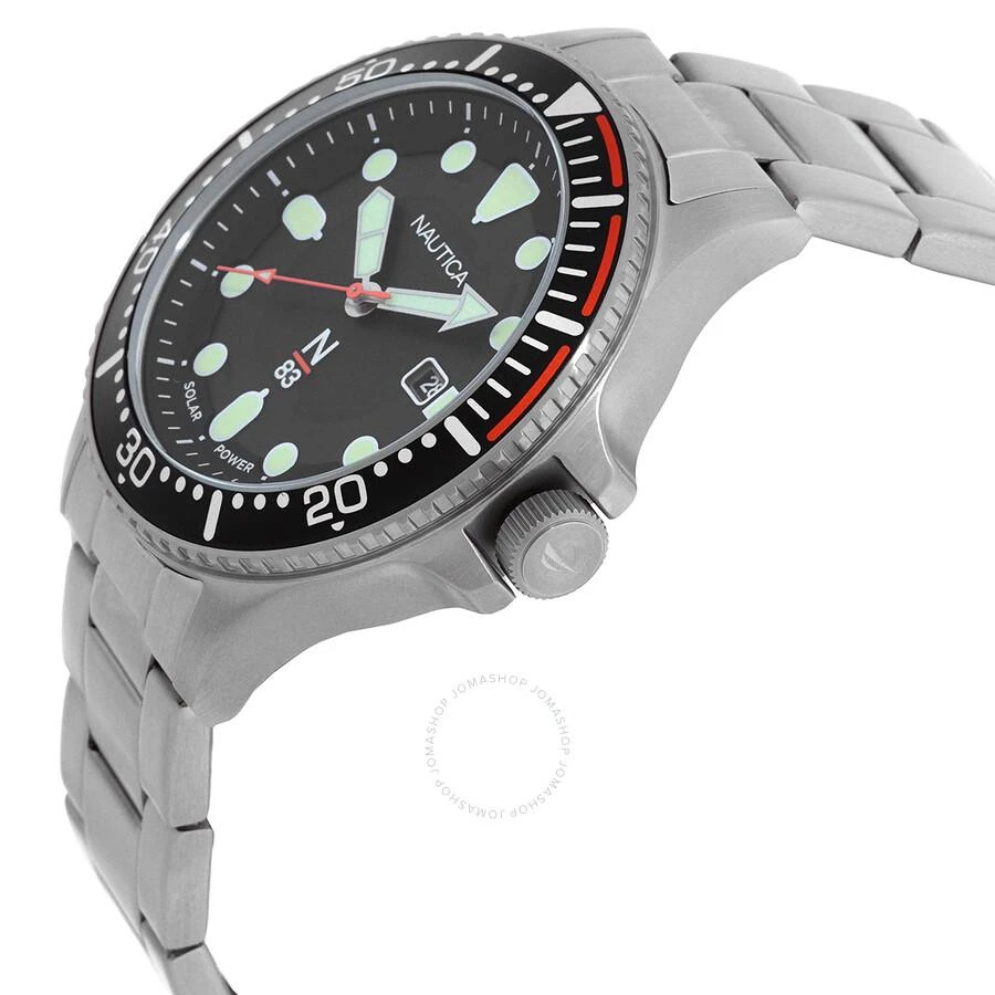 Nautica Cocoa Beach Solar-Powered Black Dial Men's Watch NAPCBS307 2