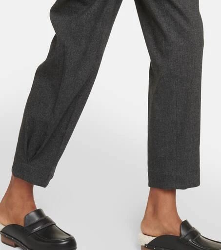 Brunello Cucinelli Mid-rise wool-blend pants 5