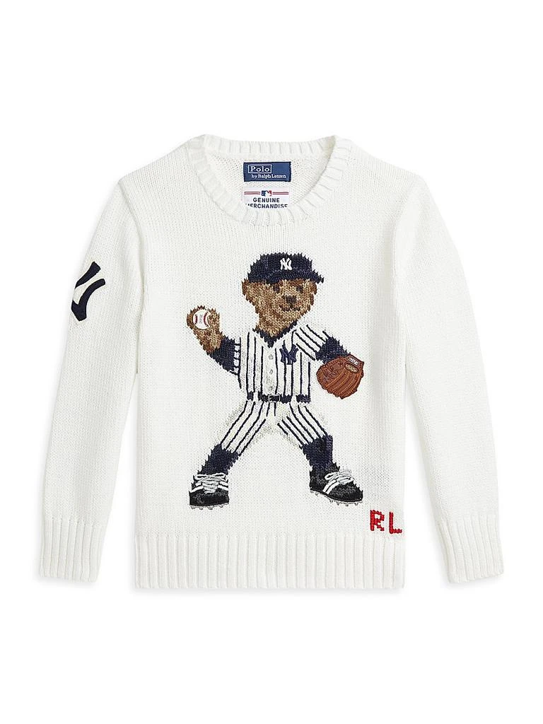 Ralph Lauren Little Boy
s 
Boy
s MLB Yankees Polo Bear Sweater 1