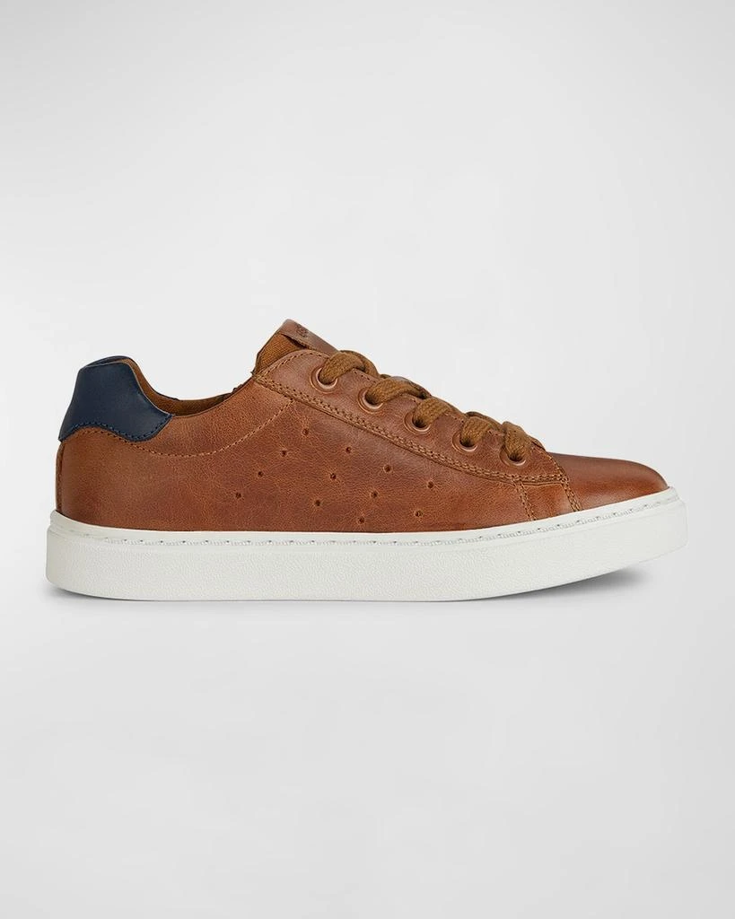 Geox Kid's Nashik Respira™ Leather Sneakers, Toddler/Kids 1
