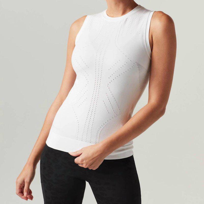 Blanc Noir Infinity Top In White