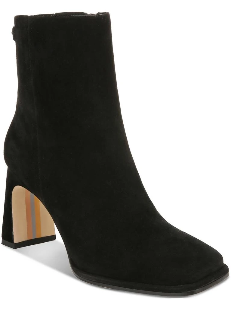 Sam Edelman Irie Womens Suede Square Toe Booties 5