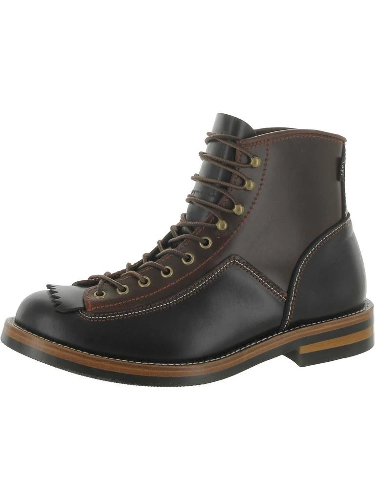 Taft 365 MODEL 007 Mens Leather Combat & Lace-Up Boots 4