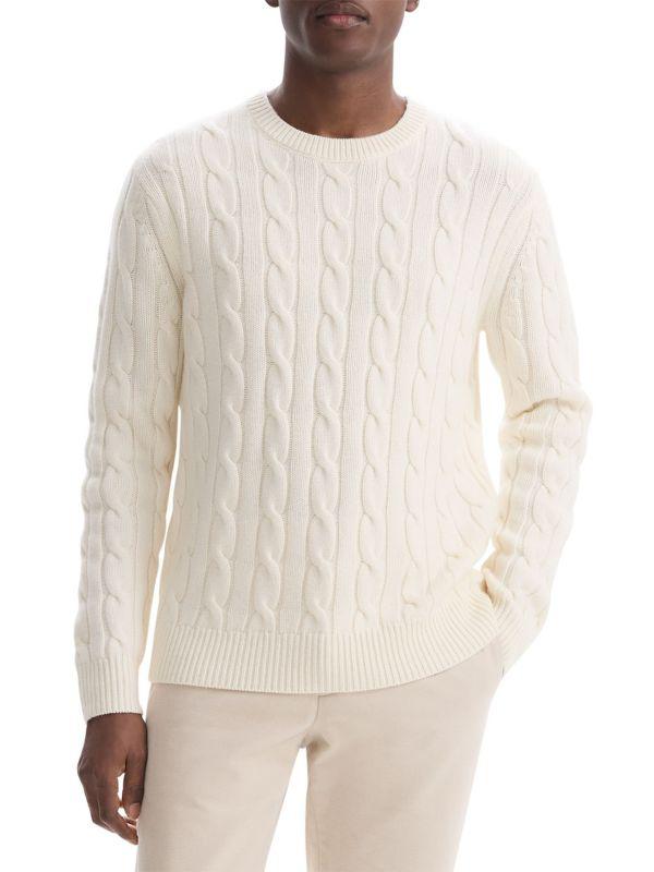 Theory Montana Wool Cable-Knit Sweater