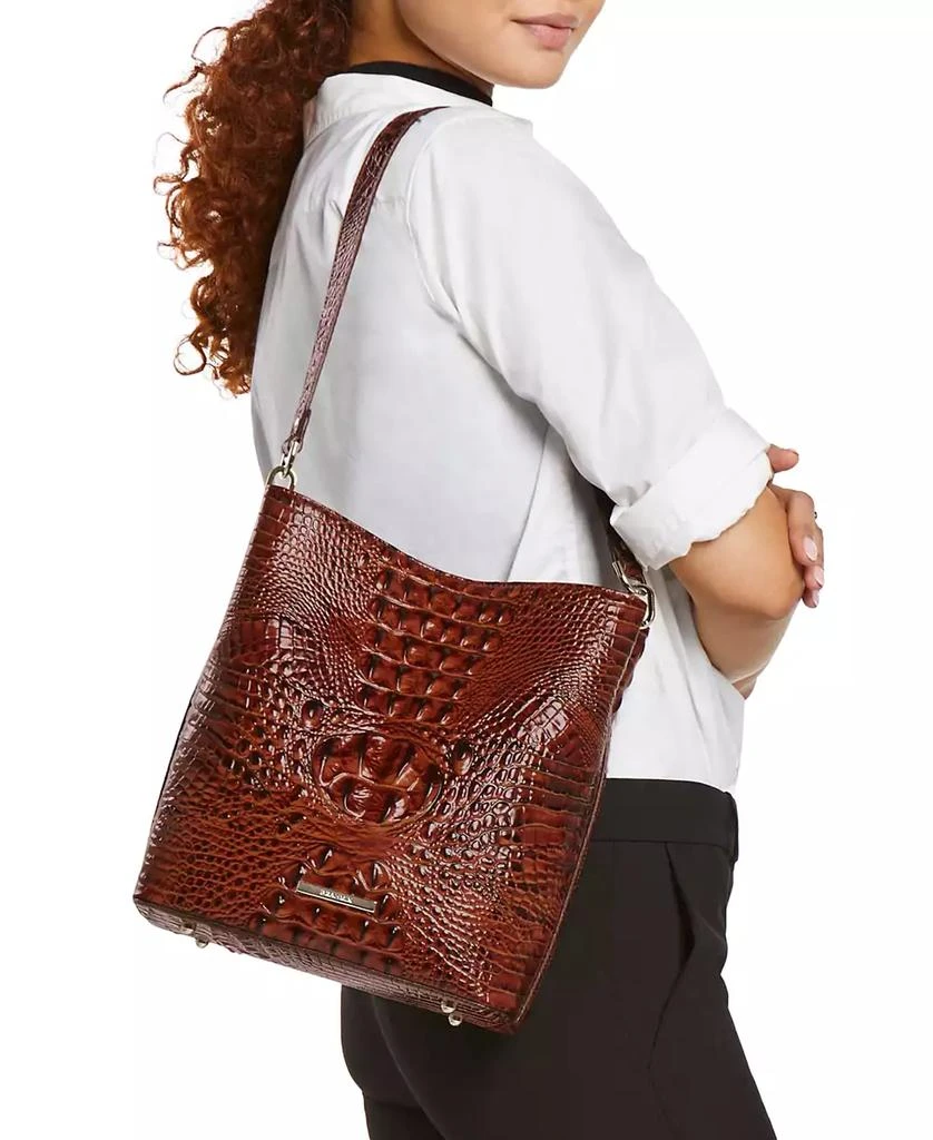 Brahmin Celina Minden Leather Bucket Bag 5