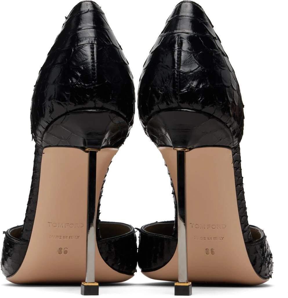 Tom Ford Black Semi Shiny Printed Python Spire D
Orsay Heels 2