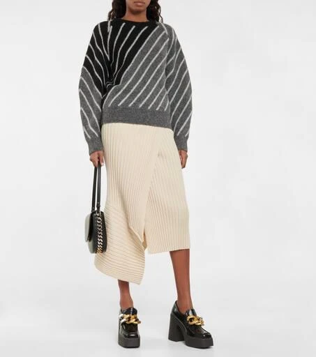Stella McCartney Striped wool-blend sweater 2