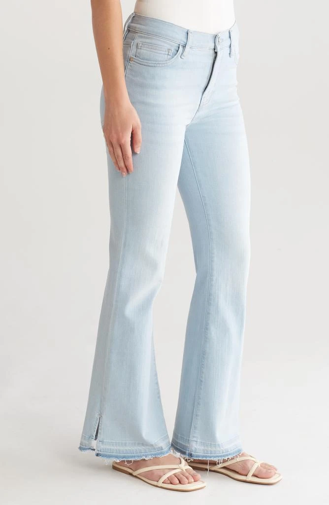 FRAME Le Easy Released Fray Hem Flare Jeans 3