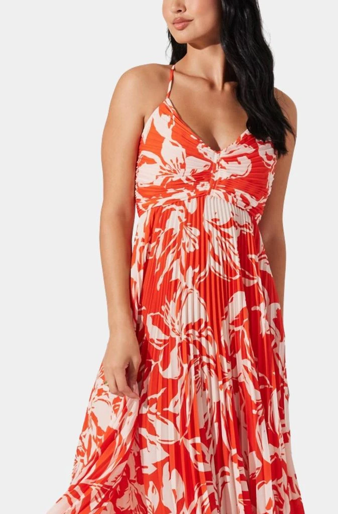 Shop Blythe Floral Plisse Midi Dress In Orange on Sale at BeyondStyle  Get  33% Off Blythe Floral Plisse Midi Dress In Orange with Limited-Time Flash  Deals, Exclusive Discounts, and Special Offers.