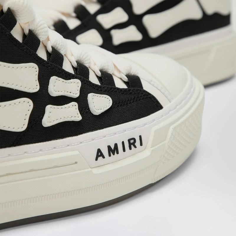 AMIRI Black and white Sneaker Skel Court Hi 5