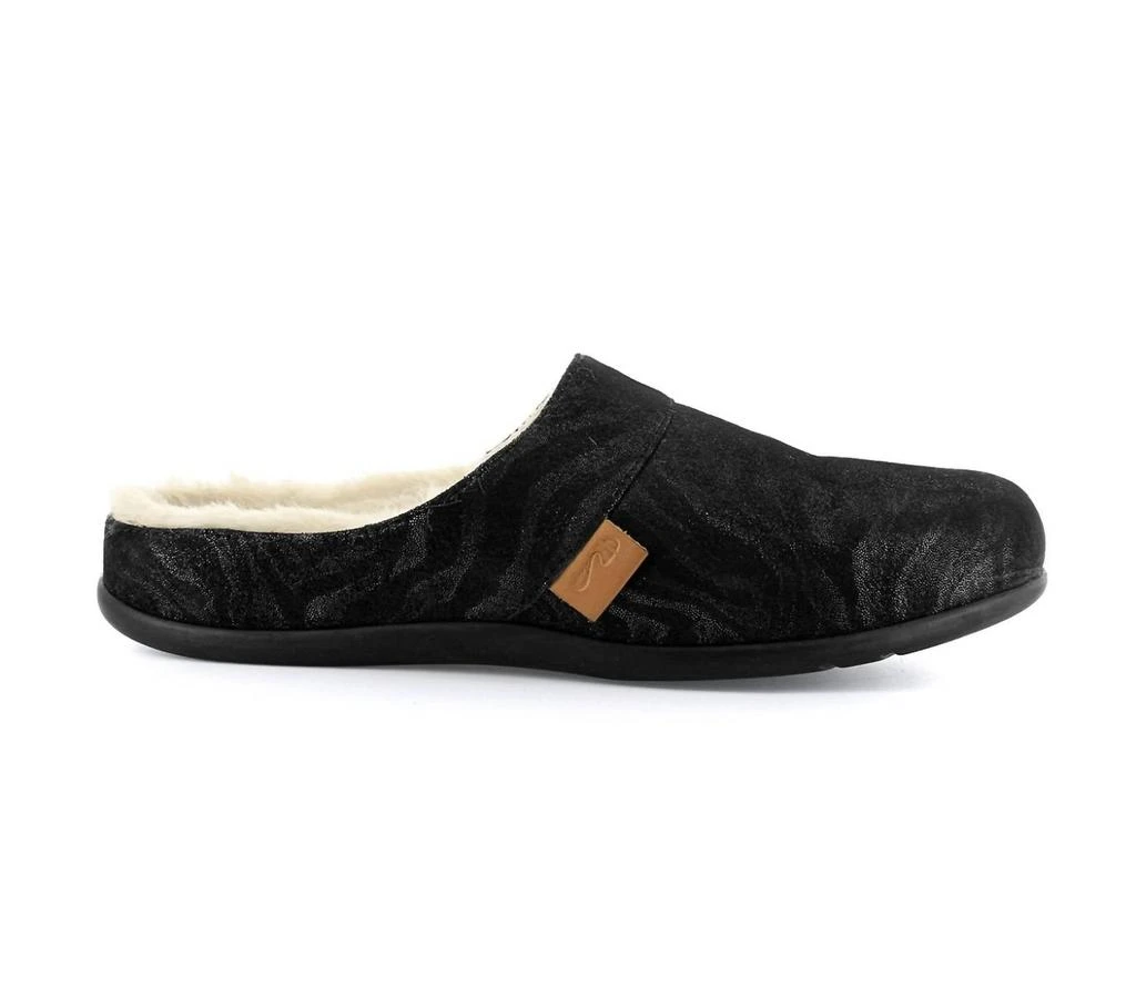 Strive Women's Vienna Mules In Black Zebrine 2