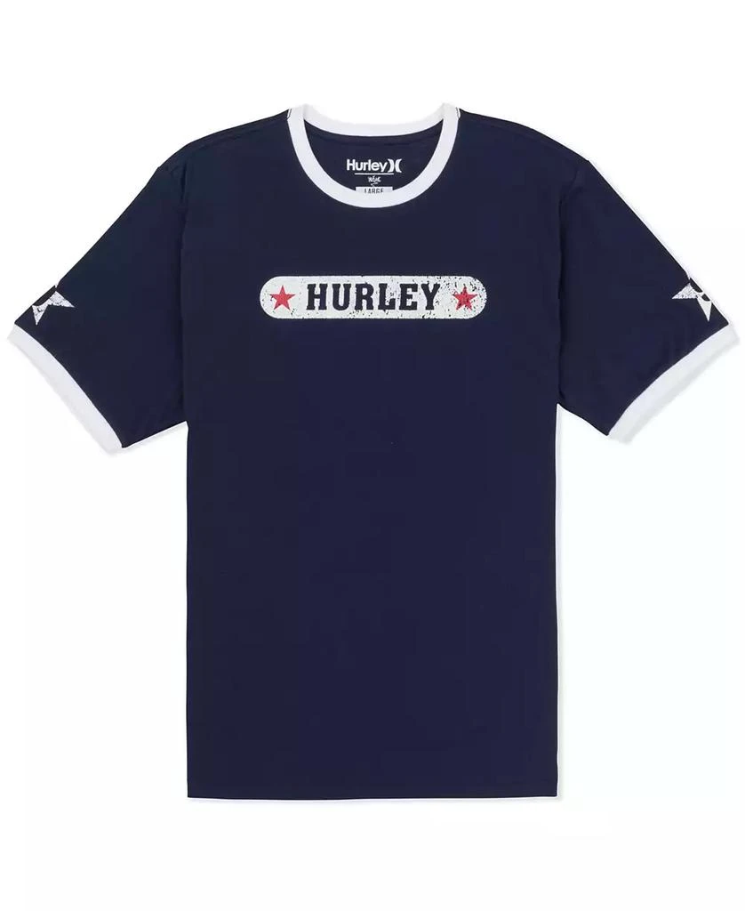 Hurley Men's Blink Ringer Short Sleeve T-Shirt 4