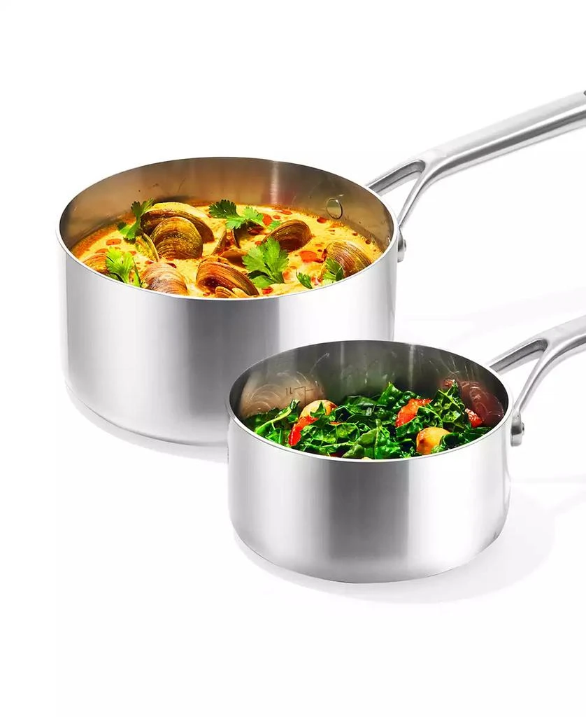OXO Mira Tri-Ply Stainless Steel 10 Piece Cookware Set 6