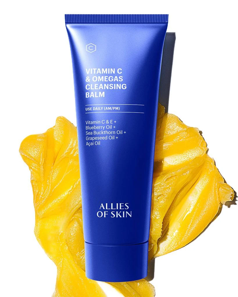 Allies of Skin Vitamin C and Omegas Cleansing Balm, 3.38 oz. 2