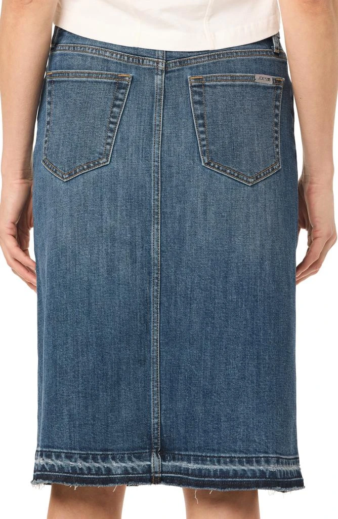 Joe's High Waist Slit Denim Midi Skirt 5