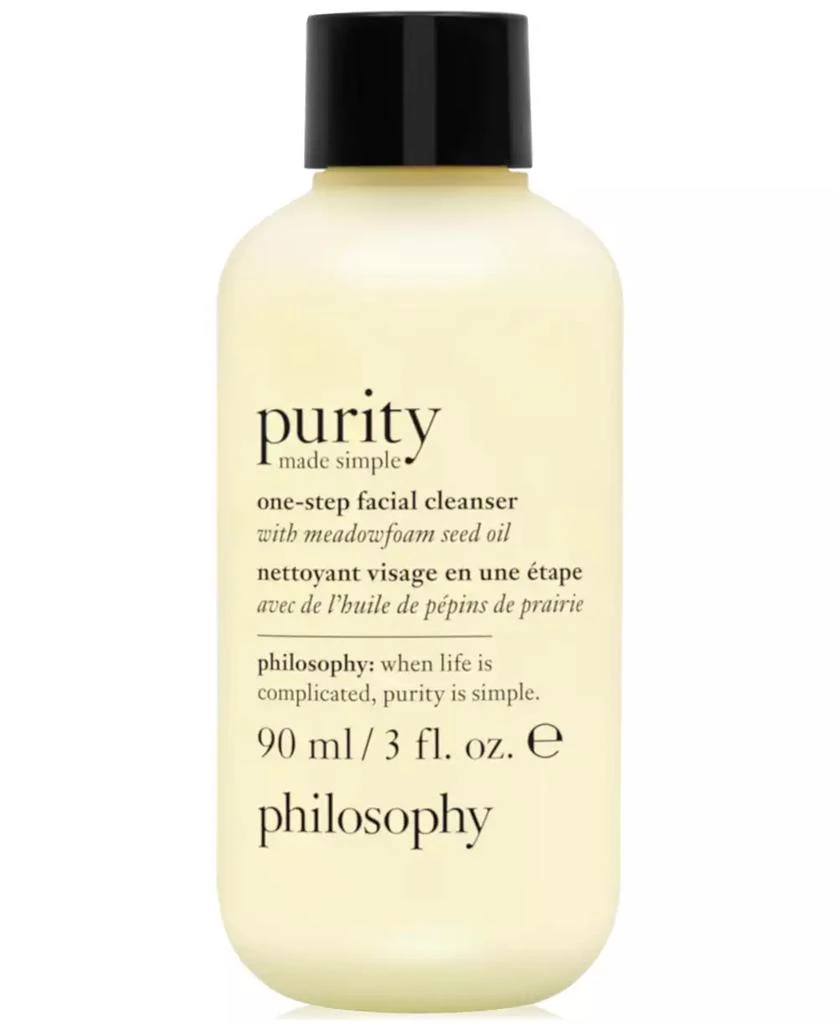 philosophy Purity Made Simple One-Step Facial Cleanser, 3 oz. 1