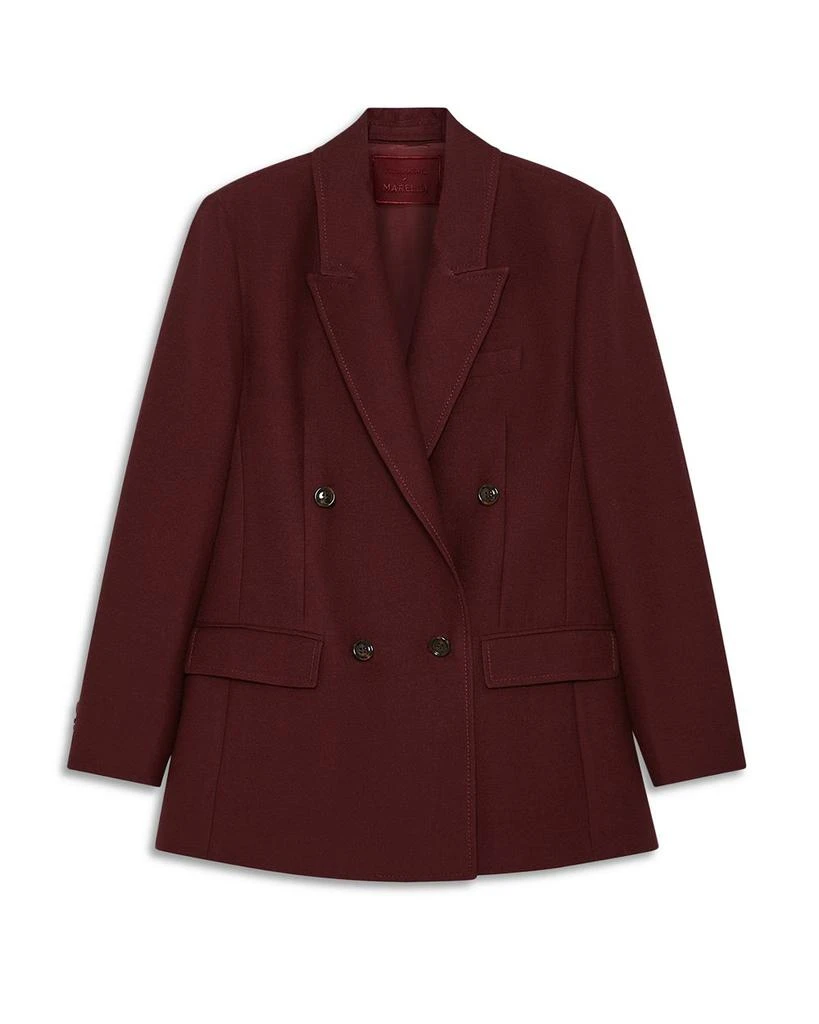 Marella Fluid Bordeaux Blazer 10