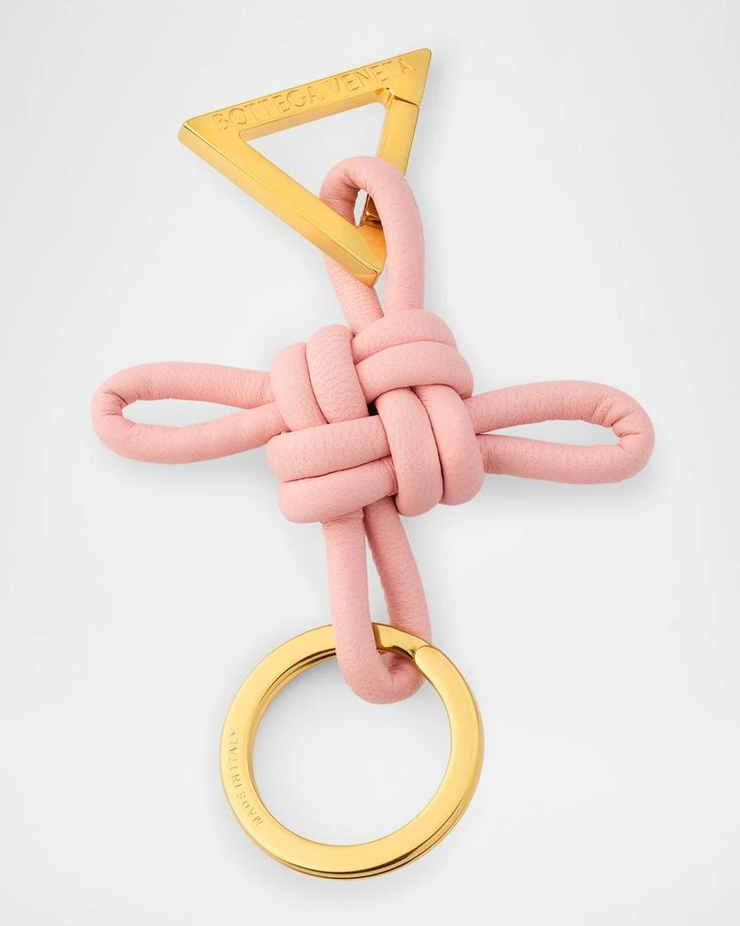 Bottega Veneta Knotted Napa Key Chain
