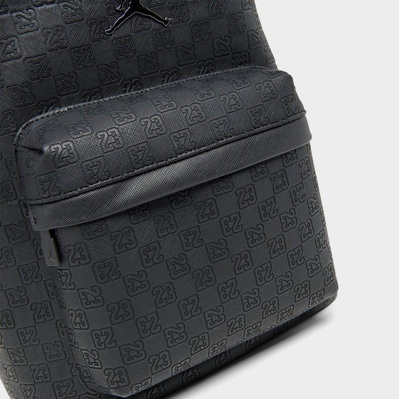 バッグ Jordan Brand Monogram Backpack Black JORDAN MONOGRAM BACKPACK (BLACK)