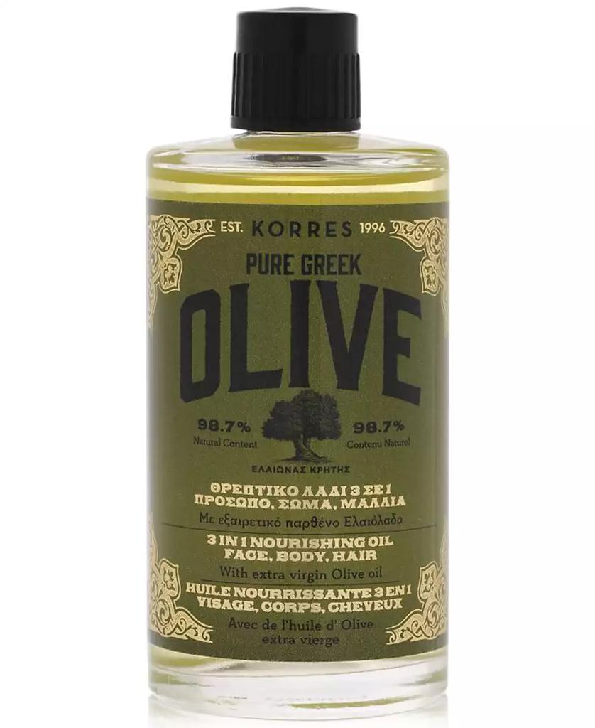 KORRES Pure Greek Olive 3-In-1 Nourishing Oil