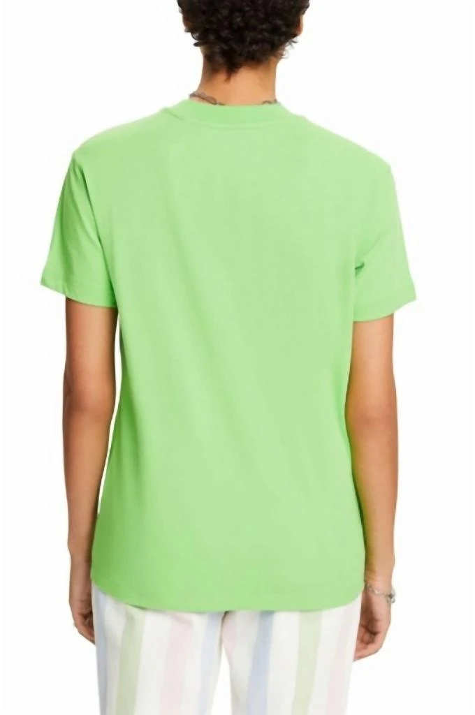 Esprit Esprit - Logo Crewneck Cotton T-Shirt 5